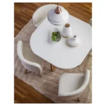 Conjunto Mesa de Jantar Pizza Just Home Collection - Imagem 2