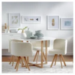 Conjunto Mesa de Jantar Pizza Just Home Collection - Imagem 7