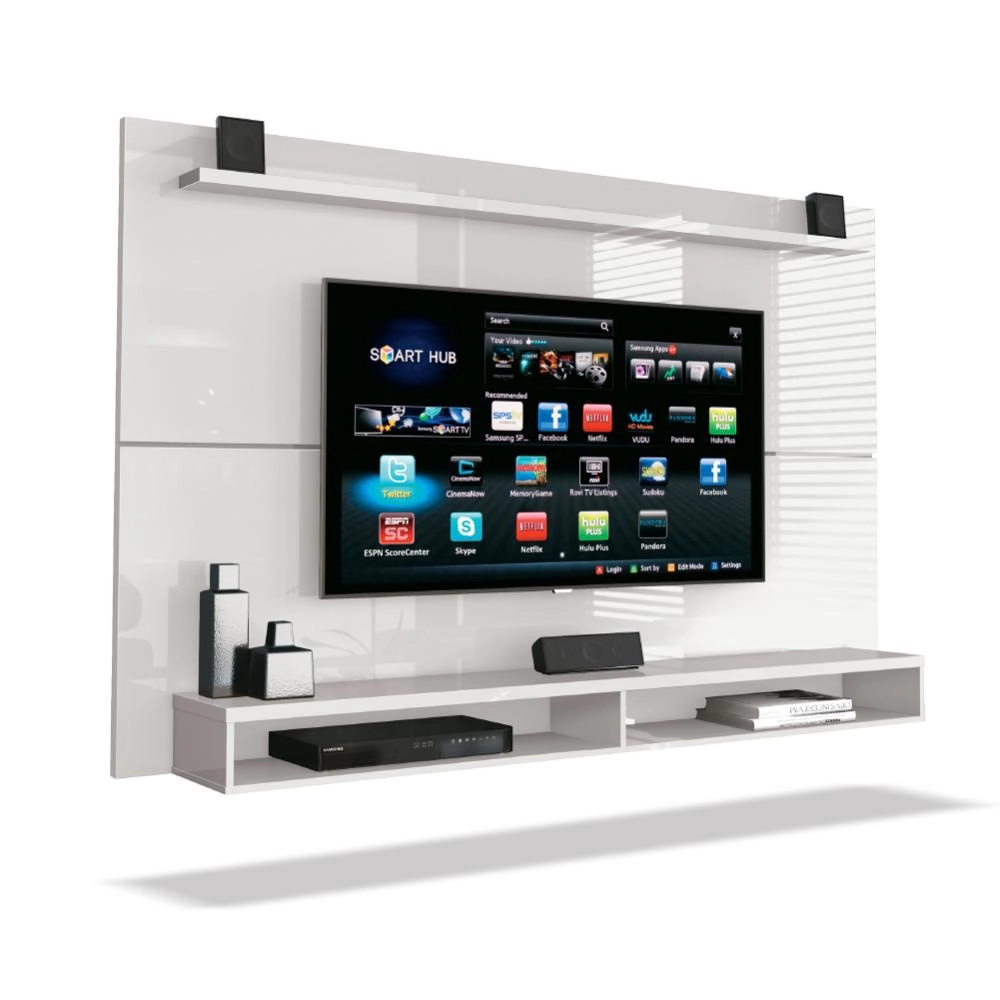5930600854_2-28.webp Painel Para TV Até 65 Polegadas Com Prateleira 1,80m Max Branco - Imagem 1
