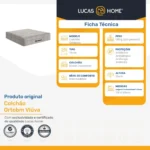 Colchão de Viúva Molas Ensacadas Ortobom Airtech 128x188x25cm - Imagem 4