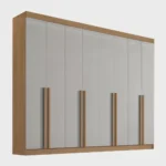 Guarda-roupa Casal mdf 08 Portas Império - Imagem 7