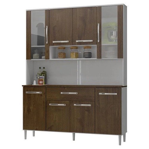 Armario-de-Cozinha-Kit-Cancun-8-Portas-Branco-Malbec-Incorplac-1.jpeg Armário de Cozinha Kit Cancun 8 Portas Branco Malbec – Incorplac - Imagem 1