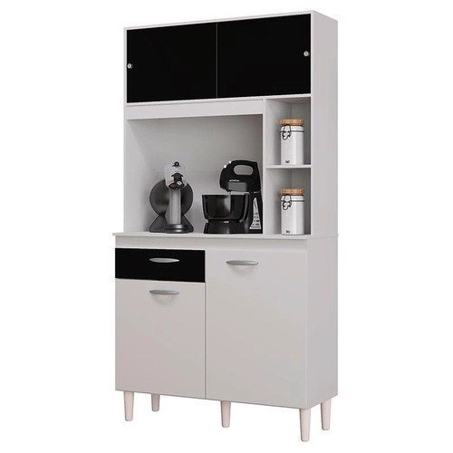 Armario-para-Cozinha-Kit-Duda-90-cm-Branco-Preto-Poquema-1.jpeg Armário para Cozinha Kit Duda 90 cm Branco Preto – Poquema - Imagem 1