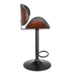 Banqueta Giratória Bergen Preta - Imagem 2