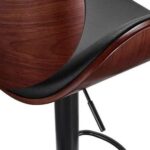 Banqueta Giratória Bergen Preta - Imagem 4