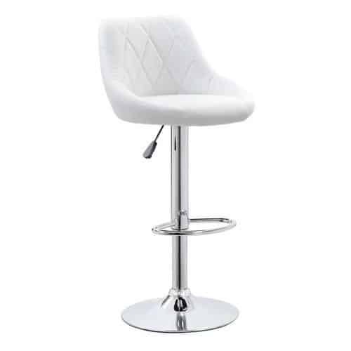 Banqueta-Giratoria-Milano-Branca-1.jpeg Banqueta Giratória Milano Branca - Imagem 1