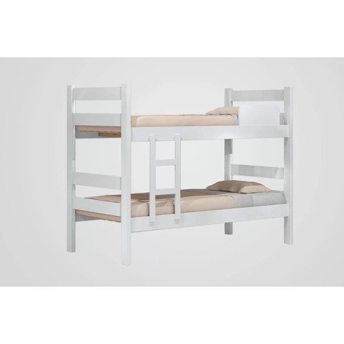 Beliche-Solteiro-Prisma-Plus-JA-Moveis-Branco-1.jpeg Beliche Solteiro Prisma Plus J&A Móveis Branco - Imagem 1