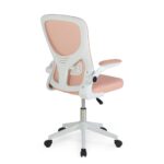 Cadeira De Escritório Mônaco Base Giratória – Rosa - Imagem 3