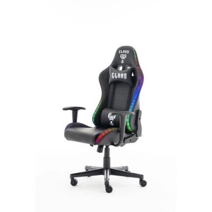 Cadeira Gamer King Preto Rgb CL-CK047 Clanm