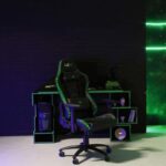 Cadeira Gamer Olympians Zeus LED rgb Preta - Imagem 5