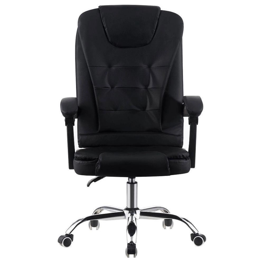 Cadeira-de-Escritorio-Presidente-Base-Cromada-com-Rodinha-Fortt-Sevilha-Preta-CPF04-P.jpeg Cadeira de Escritório Presidente Base Cromada com Rodinha Fortt Sevilha Preta – CPF04-P - Imagem 1