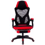 Cadeira de Escritório com Rodinha Fortt Verona Vermelha – CEGF01-V - Imagem 2