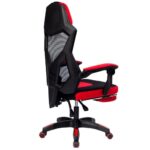 Cadeira de Escritório com Rodinha Fortt Verona Vermelha – CEGF01-V - Imagem 3