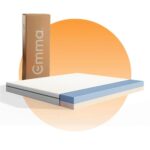 Colchão Queen Emma Duo Comfort – 10 anos de garantia, conforto ortopédico dupla face -158x198cm