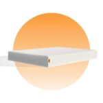 Colchão Queen de espuma D28 Emma Basics 17cm – Ortopédico e Hipoalergênico com 5 anos de garantia