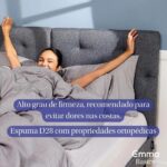 Colchão Queen de espuma D28 Emma Basics 17cm – Ortopédico e Hipoalergênico com 5 anos de garantia - Imagem 6