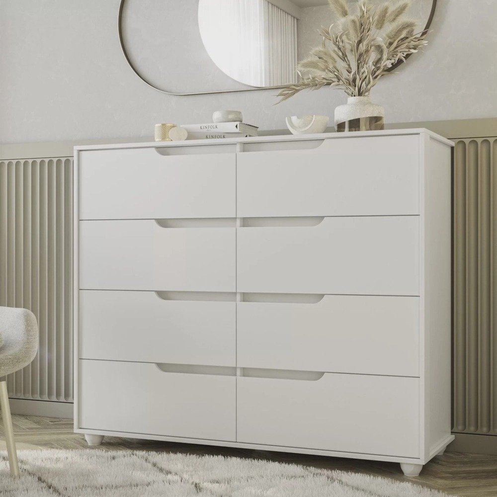 Comoda-8-Gavetas-Doble.jpeg Cômoda 8 Gavetas Doble - Imagem 1