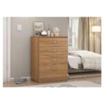 Cômoda Astral 4 Gavetas Amêndola Touch – Demóbile - Imagem 2