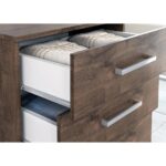 Comoda Flavia 4gav Chocolate - Imagem 2