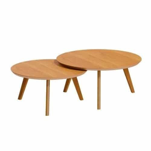 Conjunto-de-Mesas-de-Centro-Redonda-Classic-I-Nature-1.jpeg Conjunto de Mesas de Centro Redonda Classic I Nature - Imagem 1