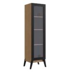 Cristaleira Malta 1 pt Brunne e Preta