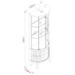 Cristaleira Marina Naturale Off White – Madetec - Imagem 3