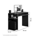 Escrivaninha Gamer Jm Preto – Jm3 - Imagem 2