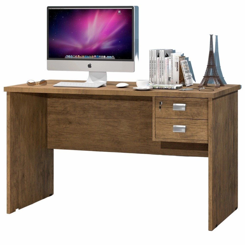 Escrivaninha-JA-Moveis-Thor-02-gavetas-com-chave-1.20-m-–-Jequitiba.jpeg Escrivaninha J&A Móveis Thor 02 gavetas com chave 1.20 m – Jequitibá - Imagem 1