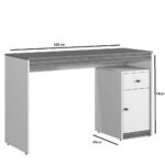 Escrivaninha Madrid Mavaular Naturale - Imagem 2