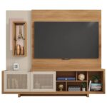 Estante Home Para Tv Até 65 Polegadas 2 Portas Linus Caemmun