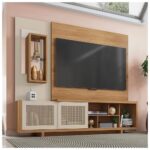 Estante Home Para Tv Até 65 Polegadas 2 Portas Linus Caemmun - Imagem 2