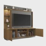 Estante Home para TVs até 65 Polegadas 2 Portas LED Embutido Atlanta - Imagem 2