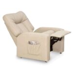 Poltrona Reclinável Pallas Corino Bege - Imagem 2